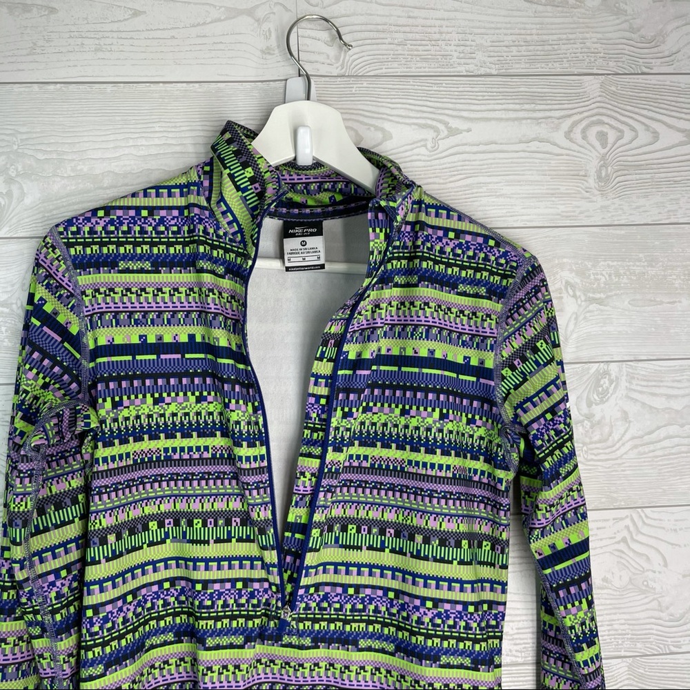 Nike Pro Half Zip Pullover Shirt - image 4
